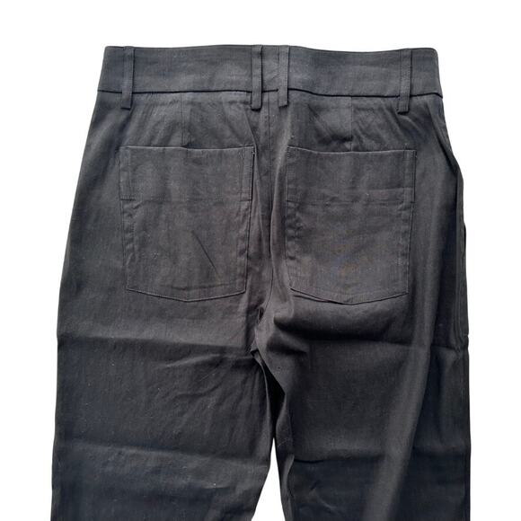 Vince Cropped Utility Pants Size 4 Black NEW Relaxed Fit $275 - Picture 6 of 7